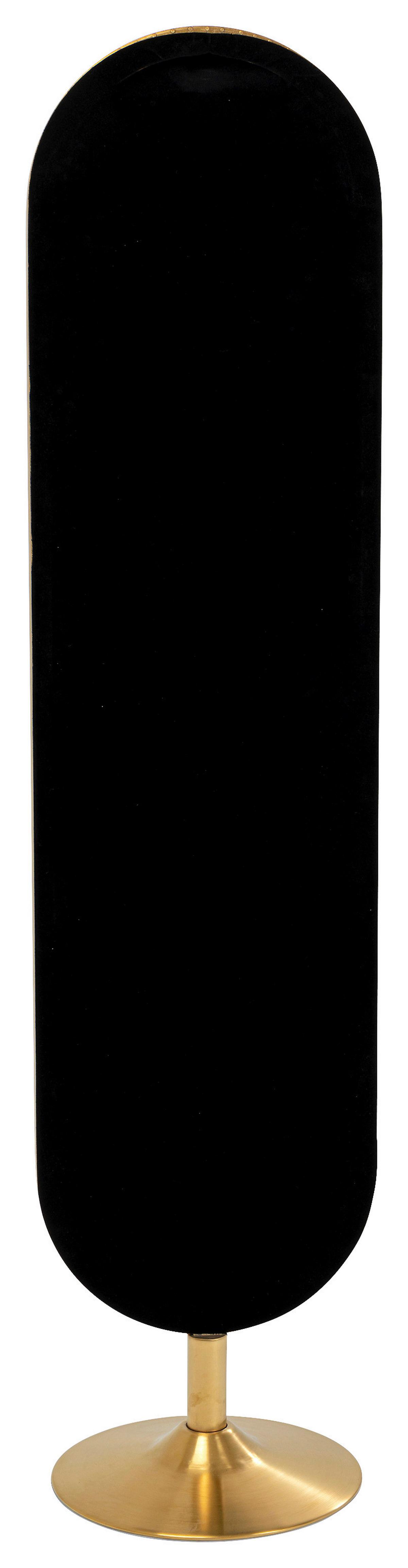 LUSTRO STOJĄCE CURVE KARE DESIGN - kolor złoty, Design, metal/szkło (40/170/40cm) - Kare-Design
