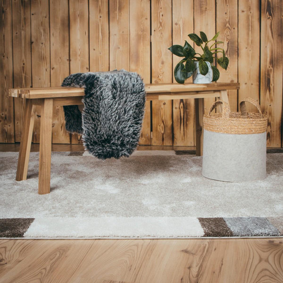 FLACHWEBETEPPICH MY FRISCO 281 - Taupe, Basics, Textil (240/330cm)