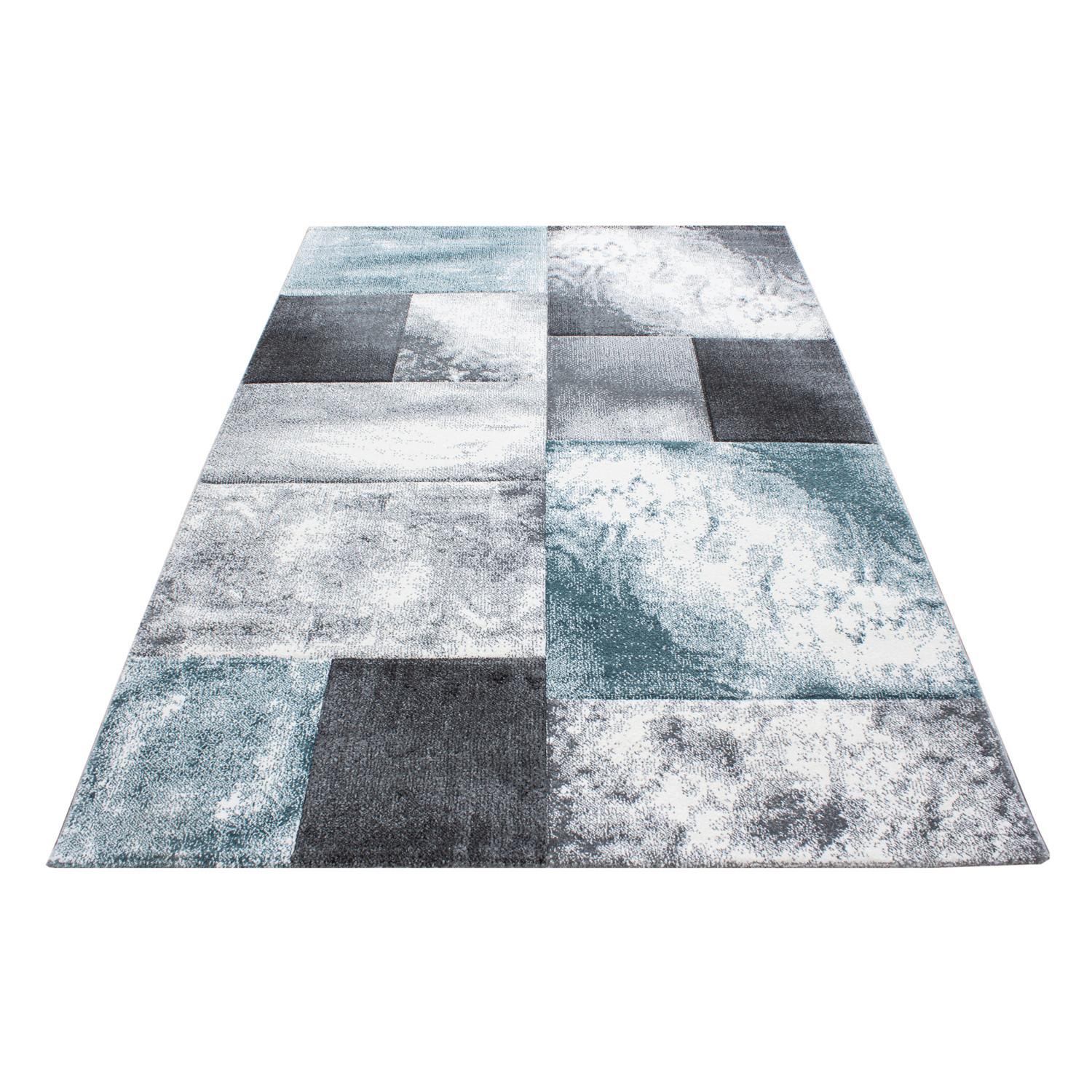 Webteppich Hawaii Blau ca. 120x170cm - Blau, KONVENTIONELL, Textil (120/170cm) - Novel