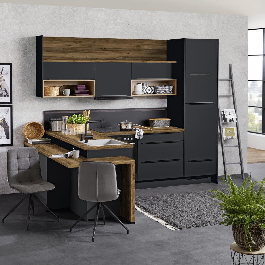 Bucătărie la comandă Easytouch - Trend, material pe bază de lemn (220/303cm) - Nobilia