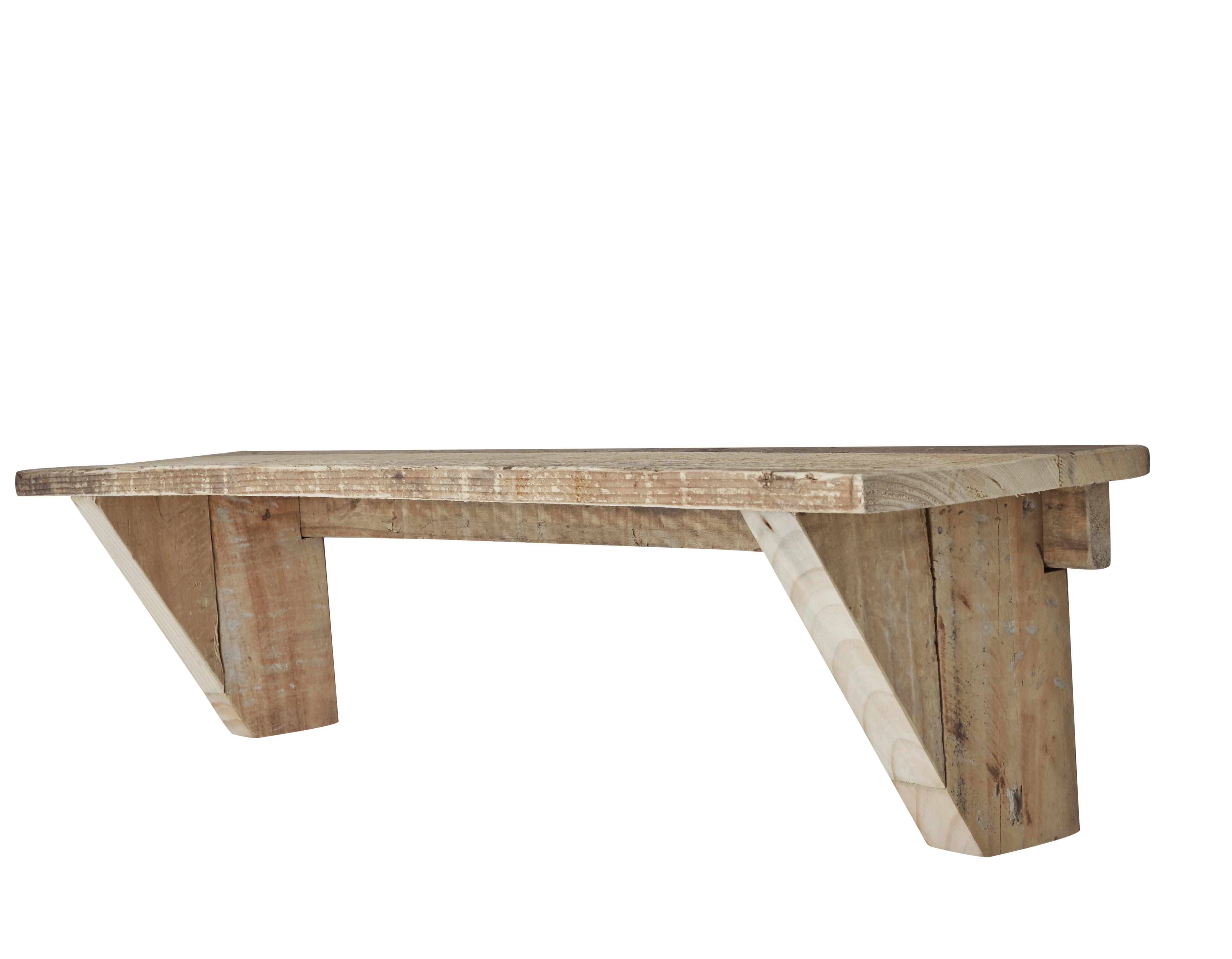 Wandboard B422000 Angus - Hellbraun, Natur, Holz (100/20/22cm) - Globo