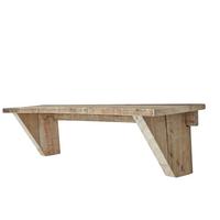 Wandboard B422000 Angus - Hellbraun, Natur, Holz (100/20/22cm) - Globo