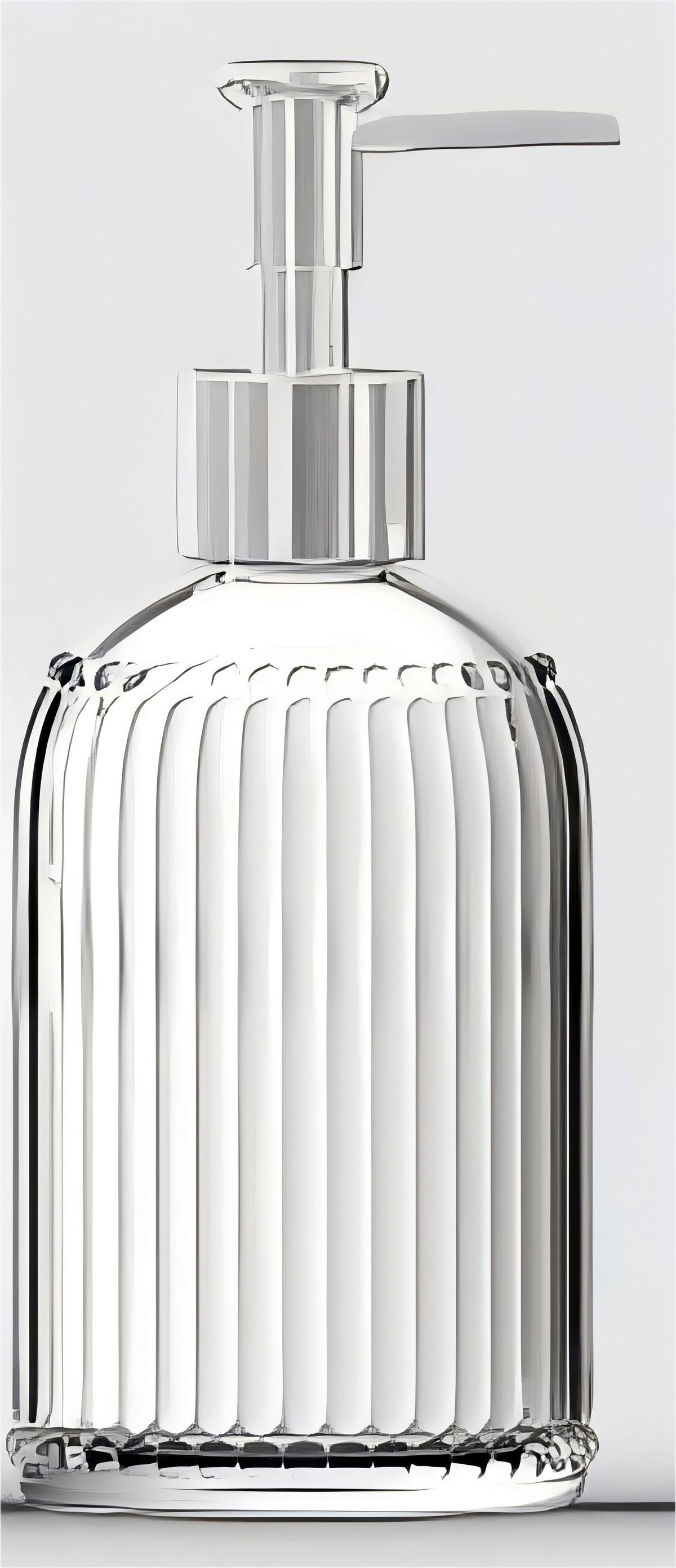 Dozator de săpun Ivana - străveziu, Konventionell, sticlă (2,4/8/18cm) - Mömax