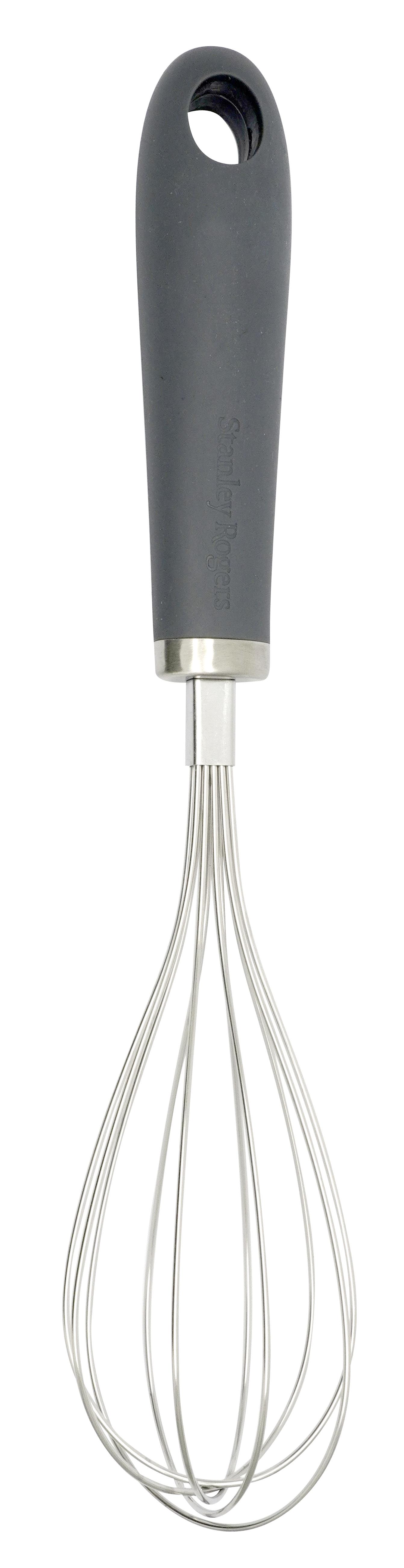 Schneebesen Smart aus Edelstahl - Silberfarben/Grau, Konventionell, Kunststoff/Metall (27cm) - Modern Living