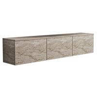 LOWBOARD NEON TV-MÖBEL - Beige, Design, Holzwerkstoff (160/35/32cm) - Livetastic