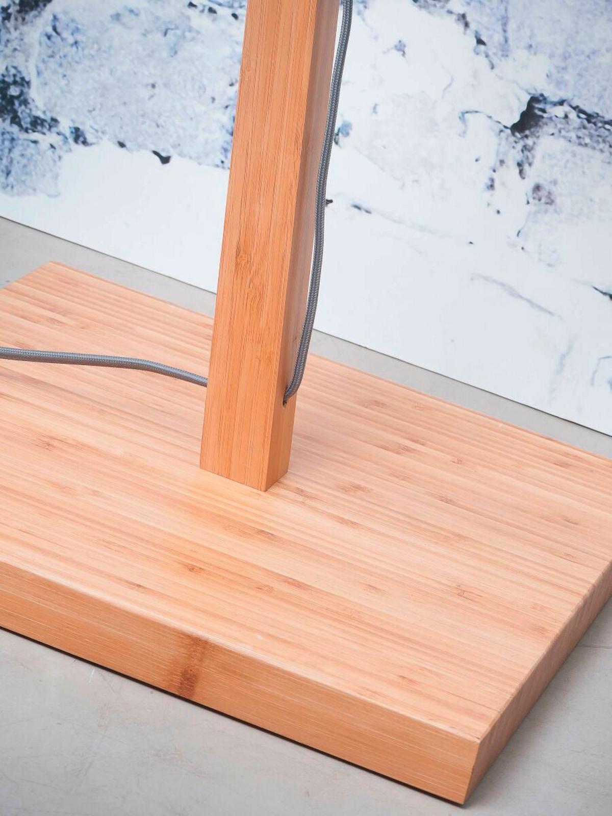 Stoječa Svetilka Hokkaido, Naravna Barva - naravne barve, Trend (176/36/63cm) - Good & Mojo