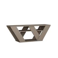 PHONOTISCH PIPRALLA TV STAND - Mokka, Design, Holzwerkstoff (110/30/40cm) - Livetastic