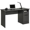 SKRIVBORD STUDENT II -BASED- - svart/antracit, Modern, metall/trämaterial (137,5/76/55cm) - Mömax