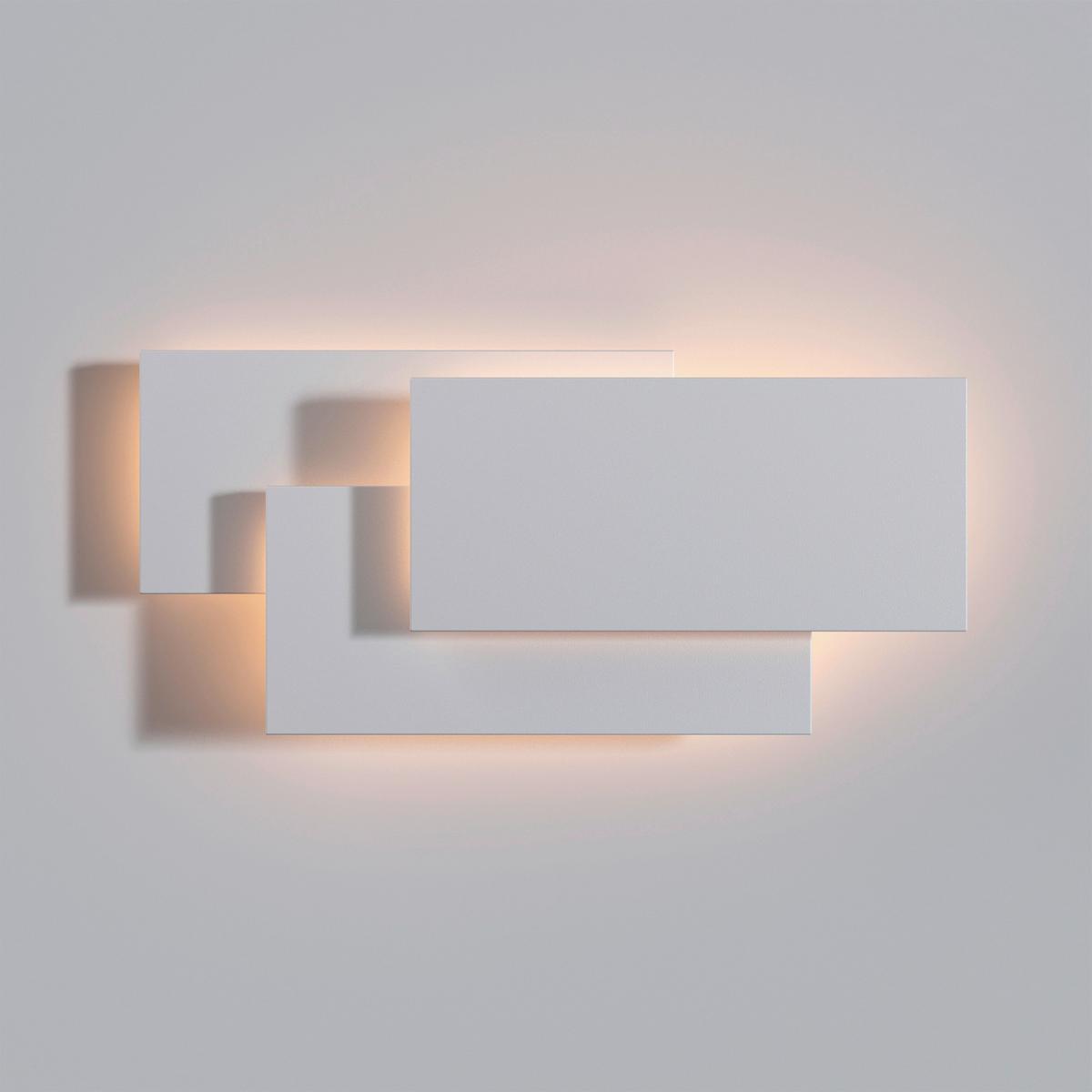 Wandleuchte Trame Weiß max. 12 Watt - Weiß, Trend, Metall (5,5/12,5/26cm) - MAYTONI