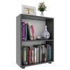 Regal Bulas, Siva - antracit, Moderno, leseni material (55/72/20cm) - MID.YOU