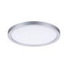 LED-Paneel Areo VariFit in Chromfarben max. 13 Watt - Chromfarben, Design, Kunststoff (17,5cm) - Paulmann
