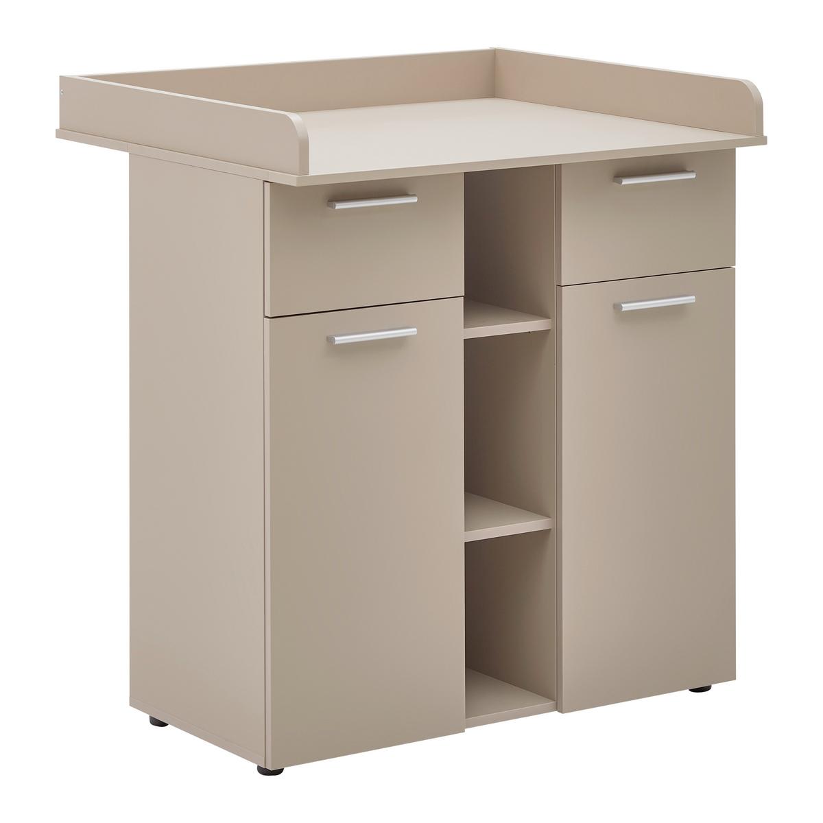 Babyzimmer July Creme - Beige/Creme, Modern, Holzwerkstoff (311/190/144cm) - Bessagi Kids