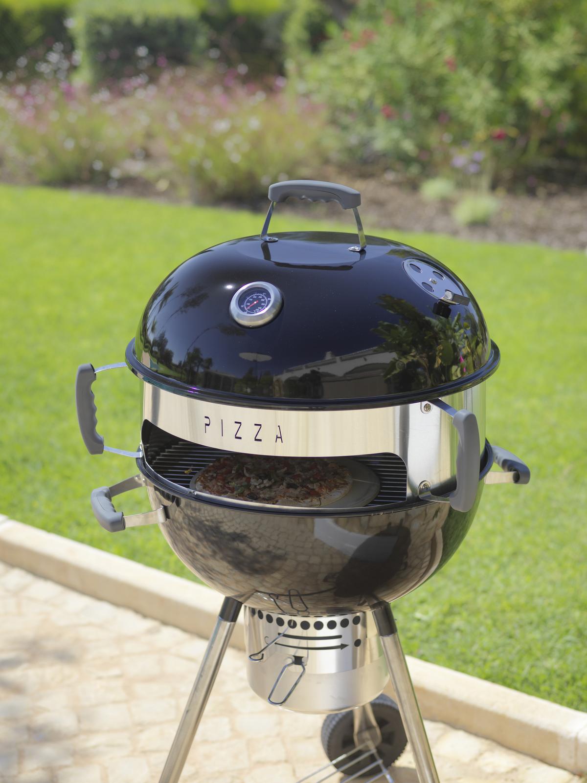 Gömbgrill Grillmax - ezüst/fekete, műanyag/fém (71,5/124/58cm) - Modern Living
