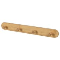 Cuier De Perete Cu Carlige Adria - culoare natur, Trend, lemn (50/5/6cm) - Modern Living