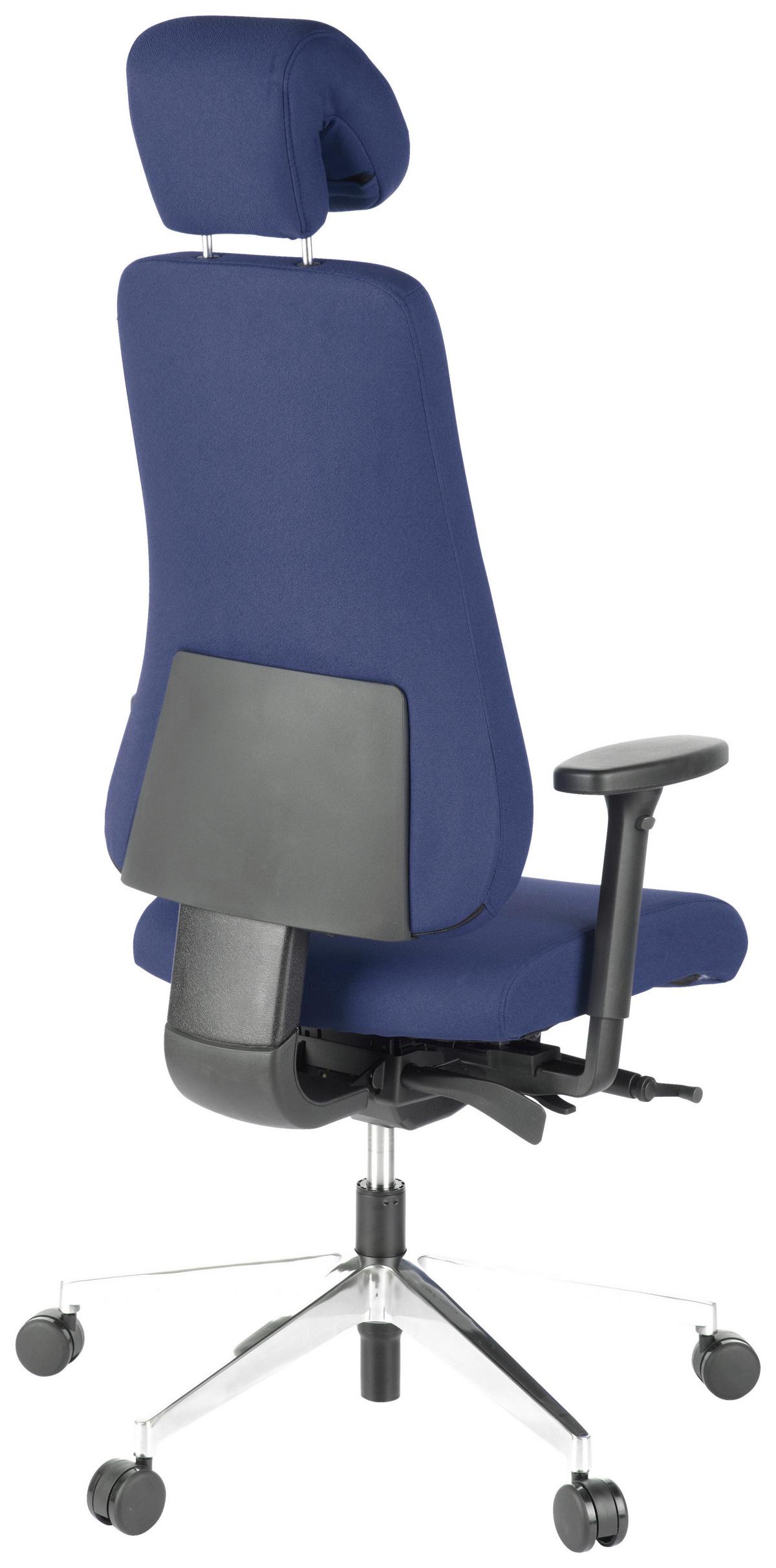 Pisarniški Stol Pro-tec 400, Modra - temno modra, Moderno, kovina/umetna masa (70/148/65cm) - MID.YOU