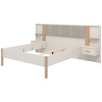 Ágykeret Belfort - kasmírszínű/Artisan tölgy, Modern, faalapú anyag (160/200cm)