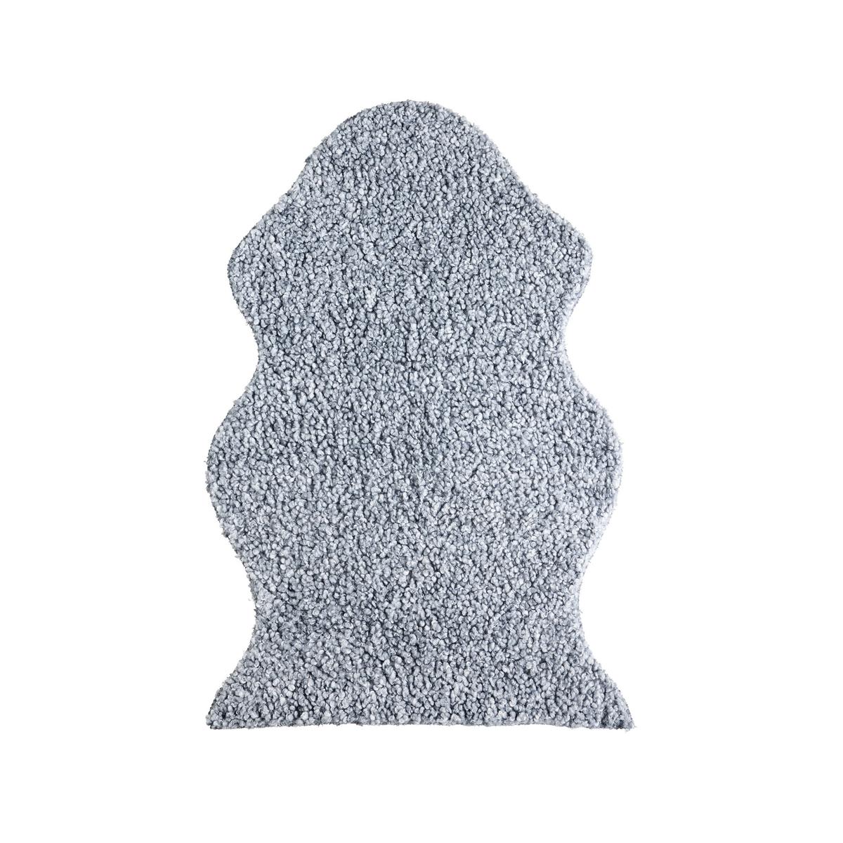 Kunstfell Felix in Greige ca. 60x90cm - Greige, Konventionell, Textil (60/90cm) - Modern Living