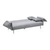 BÄDDSOFFA LANA - mörkgrå/grå, Modern, metall/trä (199/89/95cm) - Bessagi Home