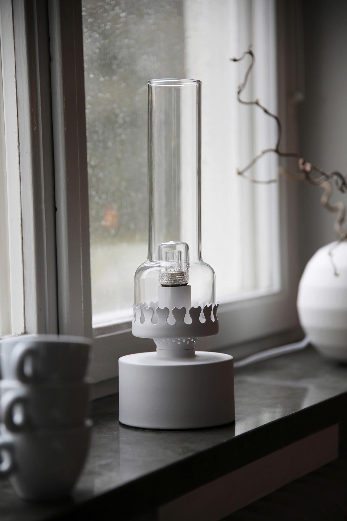Tischleuchte Kandella max. 40 Watt - Klar/Weiß, Basics (10.5/10.5/31cm) - Markslöjd