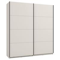 Schwebetürenschrank Gard Kaschmirfarben - Kaschmir/Schwarz, KONVENTIONELL, Holzwerkstoff/Metall (195/217/61cm) - Based