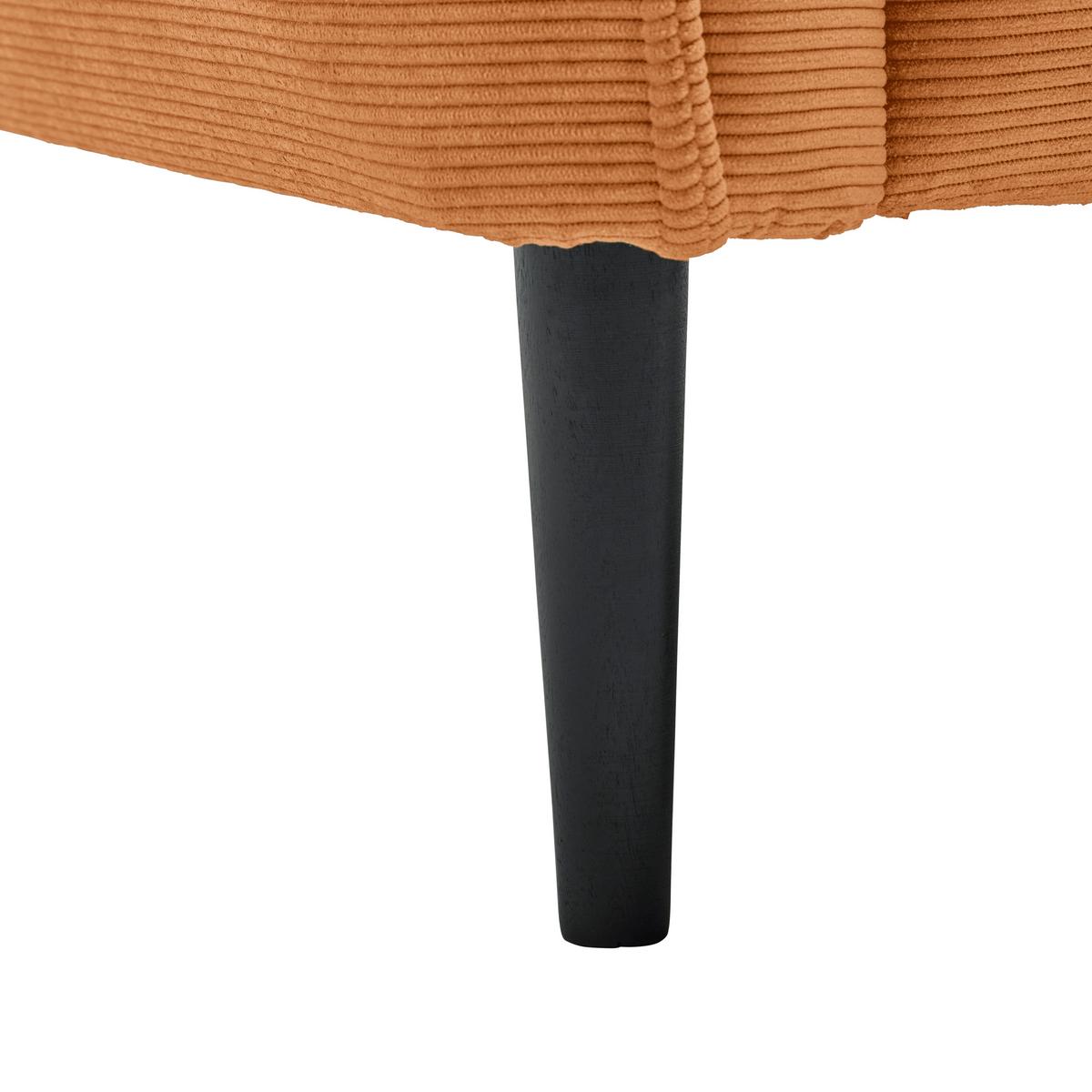 2-Sitzer-Sofa Custom Dunkelgrün - Dunkelgrün/Schwarz, MODERN, Holz/Textil (150/85/92cm) - Mömax