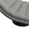 RELAXFÅTÖLJ LENA - grå/svart, Modern, metall/textil (85/82/113cm) - Bessagi Home