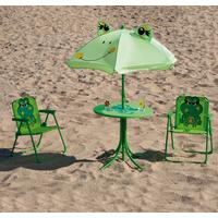 Kinder-Gartenset Froggy Grün - Grün, MODERN, Textil/Metall - Siena Garden