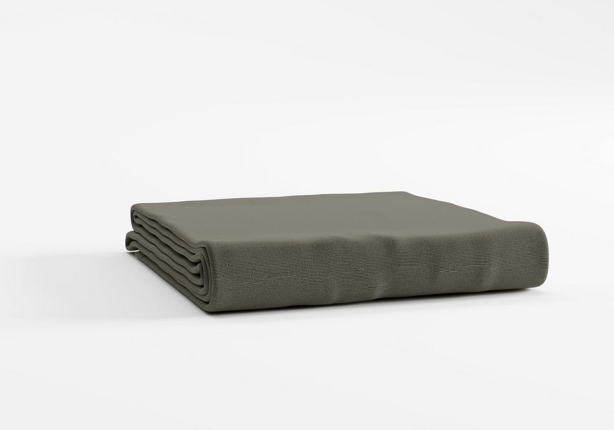 Tischdecke Waltraud Grau/Taupe ca. 130x160cm - Taupe/Grau, Textil (130/160cm)