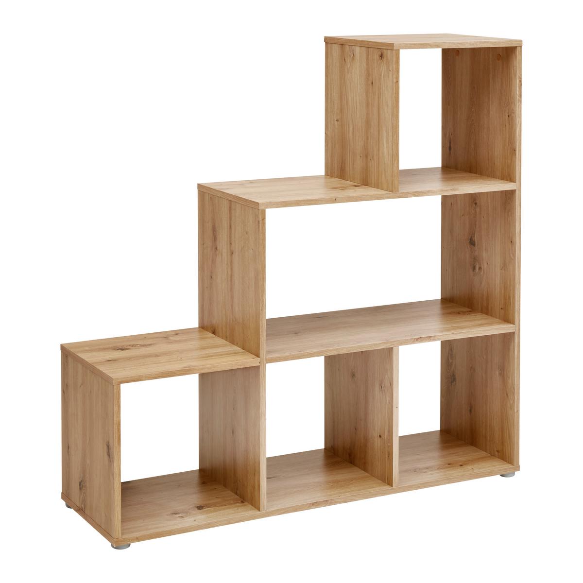 Regal Cassa 1 Eiche Artisan - Eiche Artisan, KONVENTIONELL, Holzwerkstoff (112/113/35cm) - Mömax