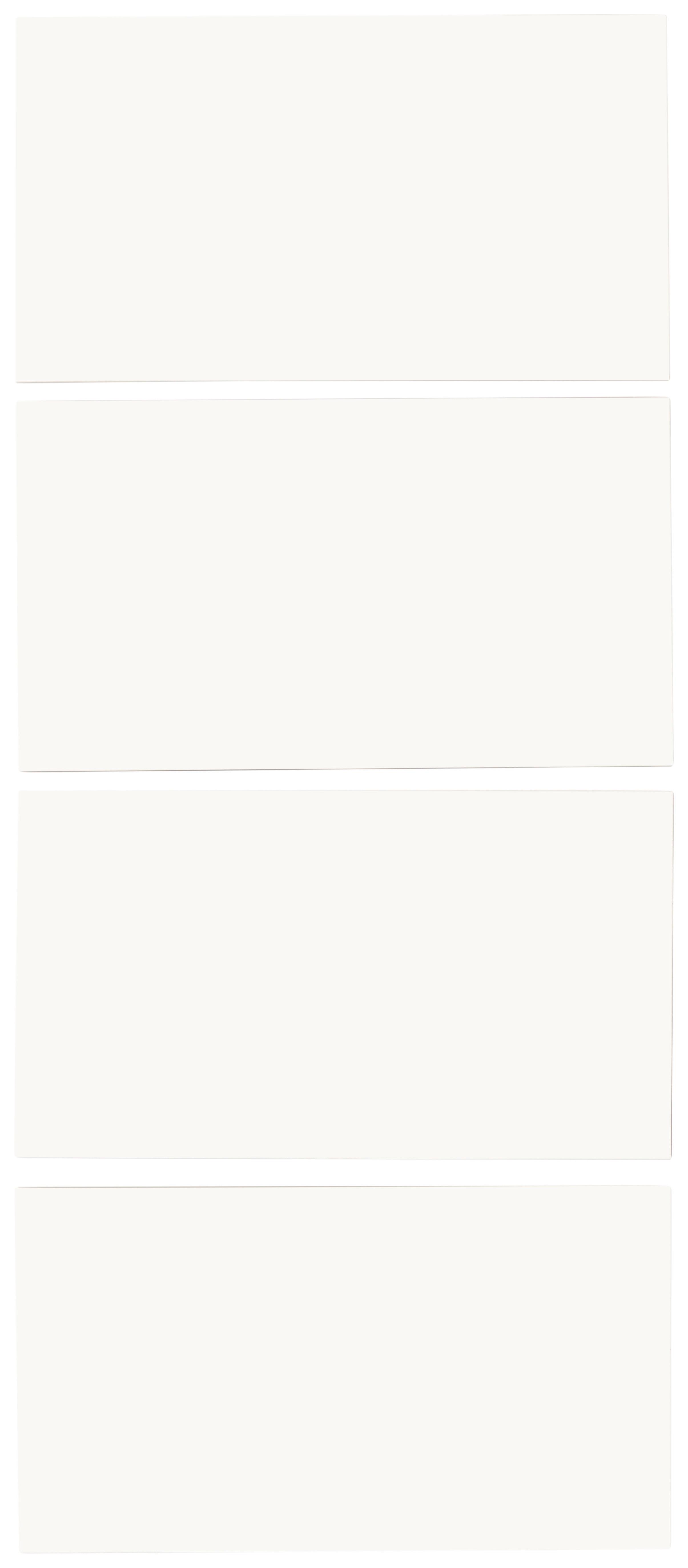 Panel Fronte Unit - bela/visoki sijaj, Moderno, leseni material - Based