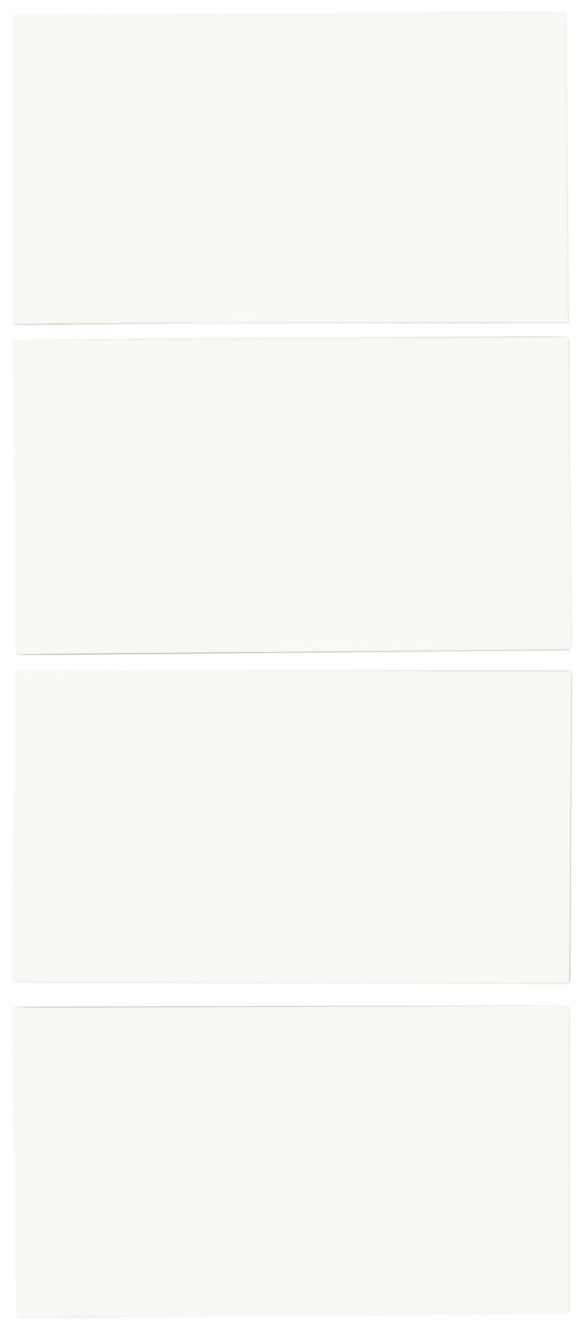 Takarólap Unit - magasfényű fehér, Modern, faalapú anyag - Based