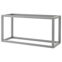 REGALELEMENT 770970 - Edelstahlfarben, Metall (120/45/25cm) - Vogt