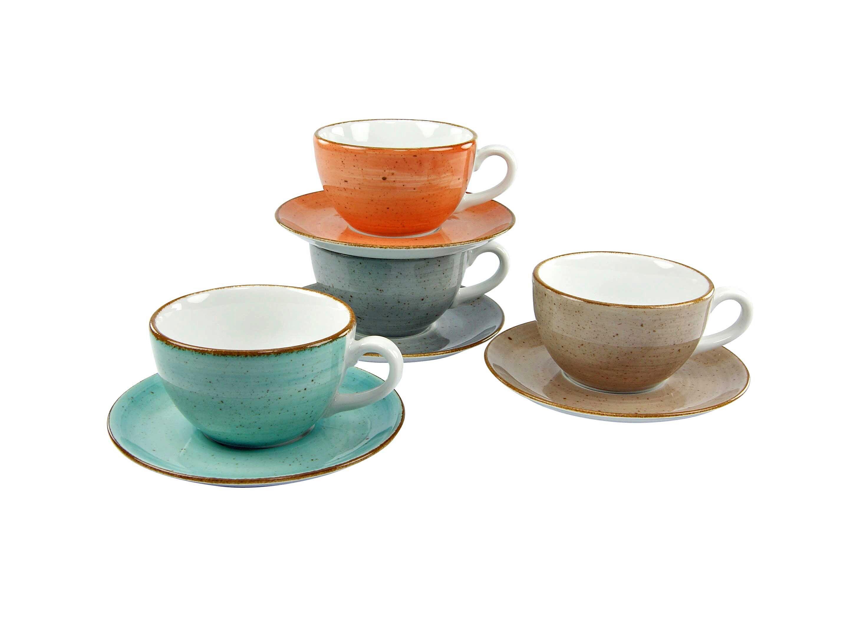 Tassenset 17726, 8-teilig - Multicolor, Basics, Keramik (24,5/16/27,5cm) - Creatable