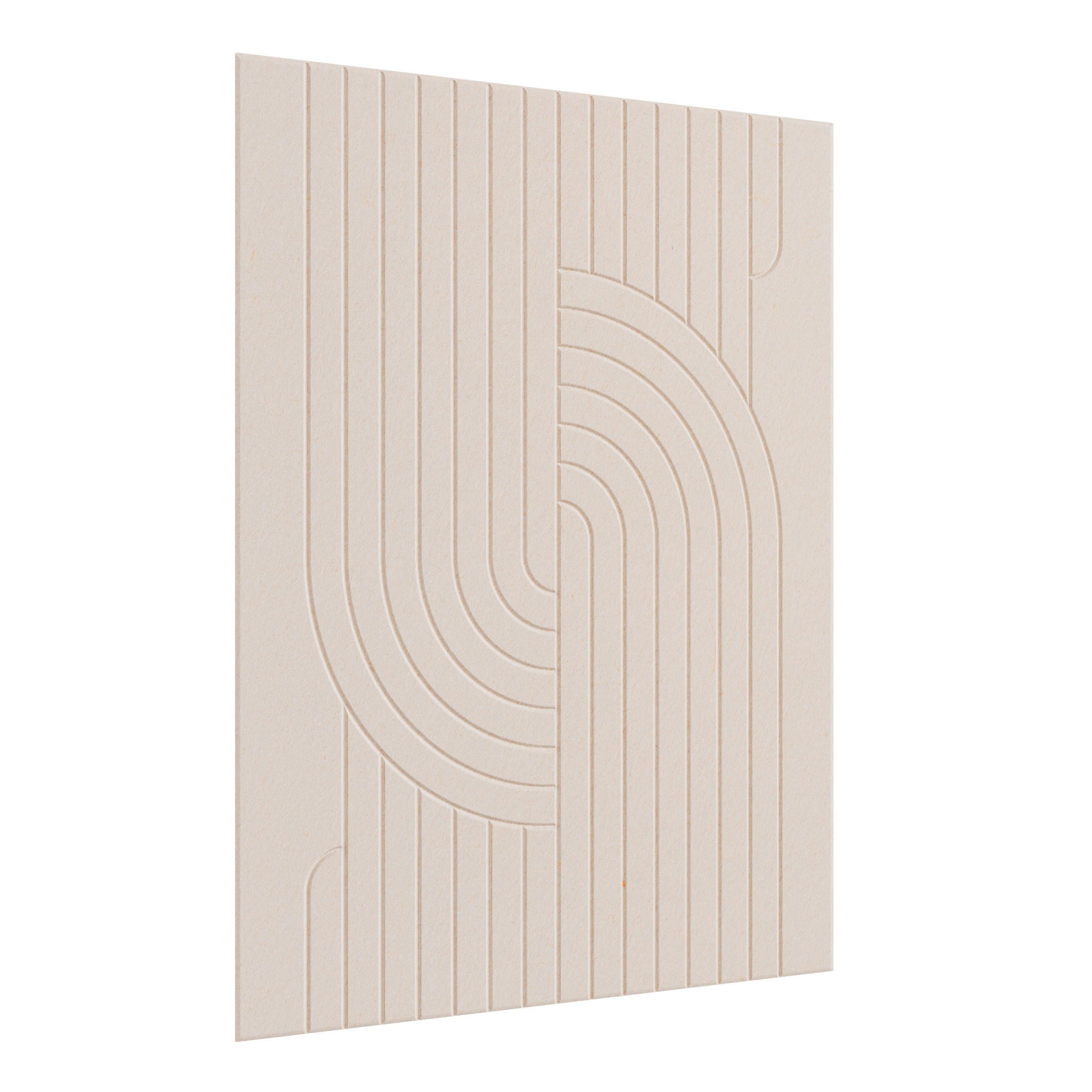 AKUSTIKPANEL MILLA - beige, textil (120/90cm) - Mömax