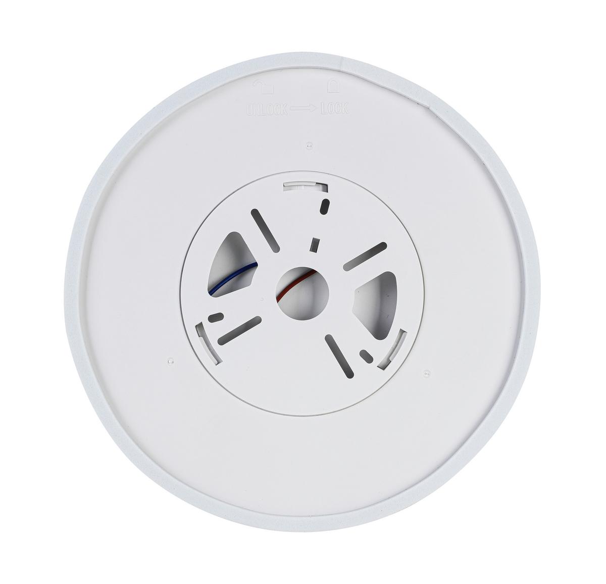 Led Svjetiljka Stropna Tir - bijela/crna, Moderno, plastika (23/2,5cm) - Mömax