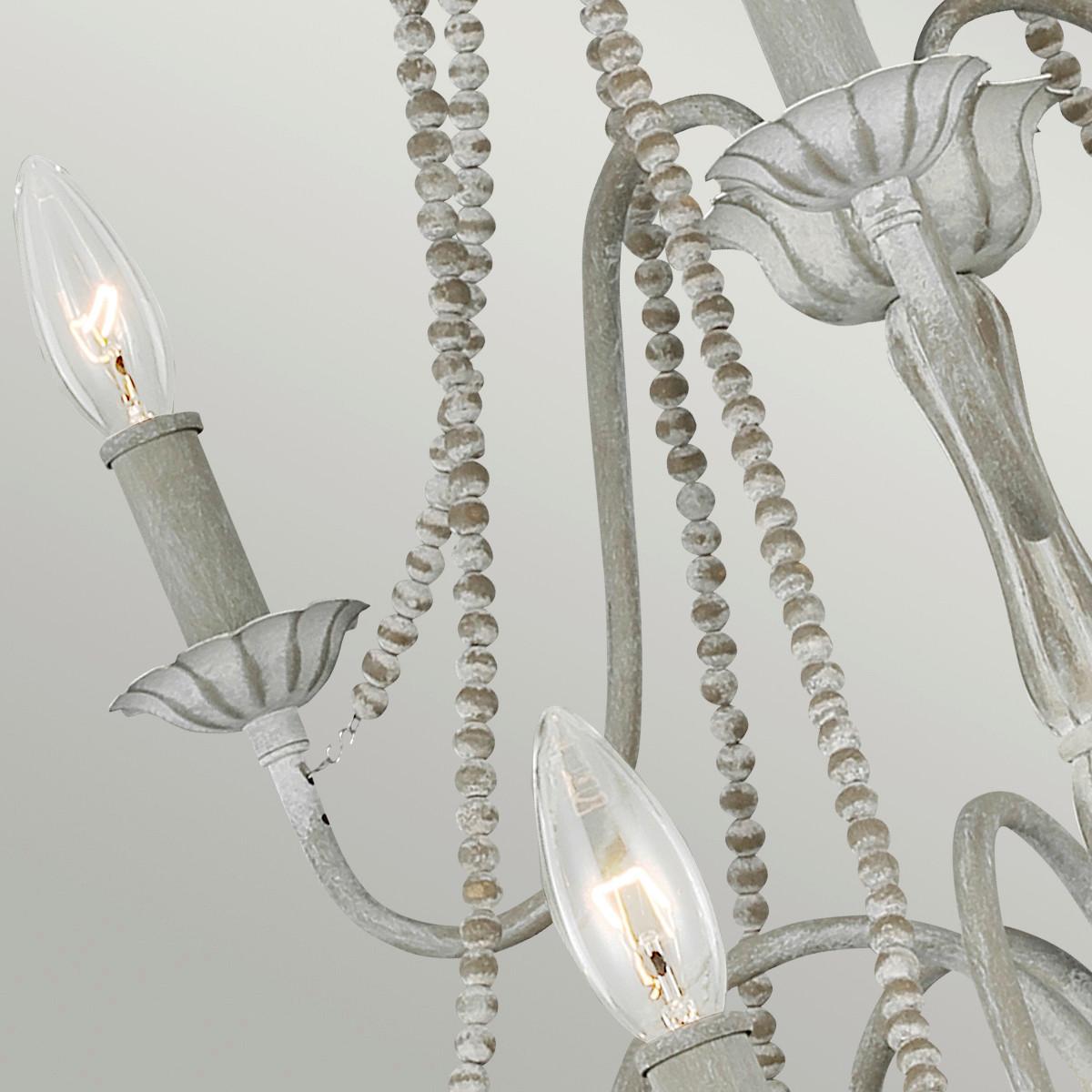 Luster Maryville Fe-Maryville9 - svijetlo siva, Konvencionalno, drvo/metal (81.3/93.4cm) - Elstead Lighting
