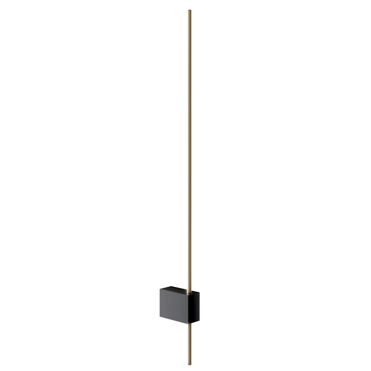 Wandleuchte Pars Schwarz/Goldfarben max. 6 Watt - Goldfarben/Schwarz, Trend, Metall (62,3/3/7cm) - MAYTONI