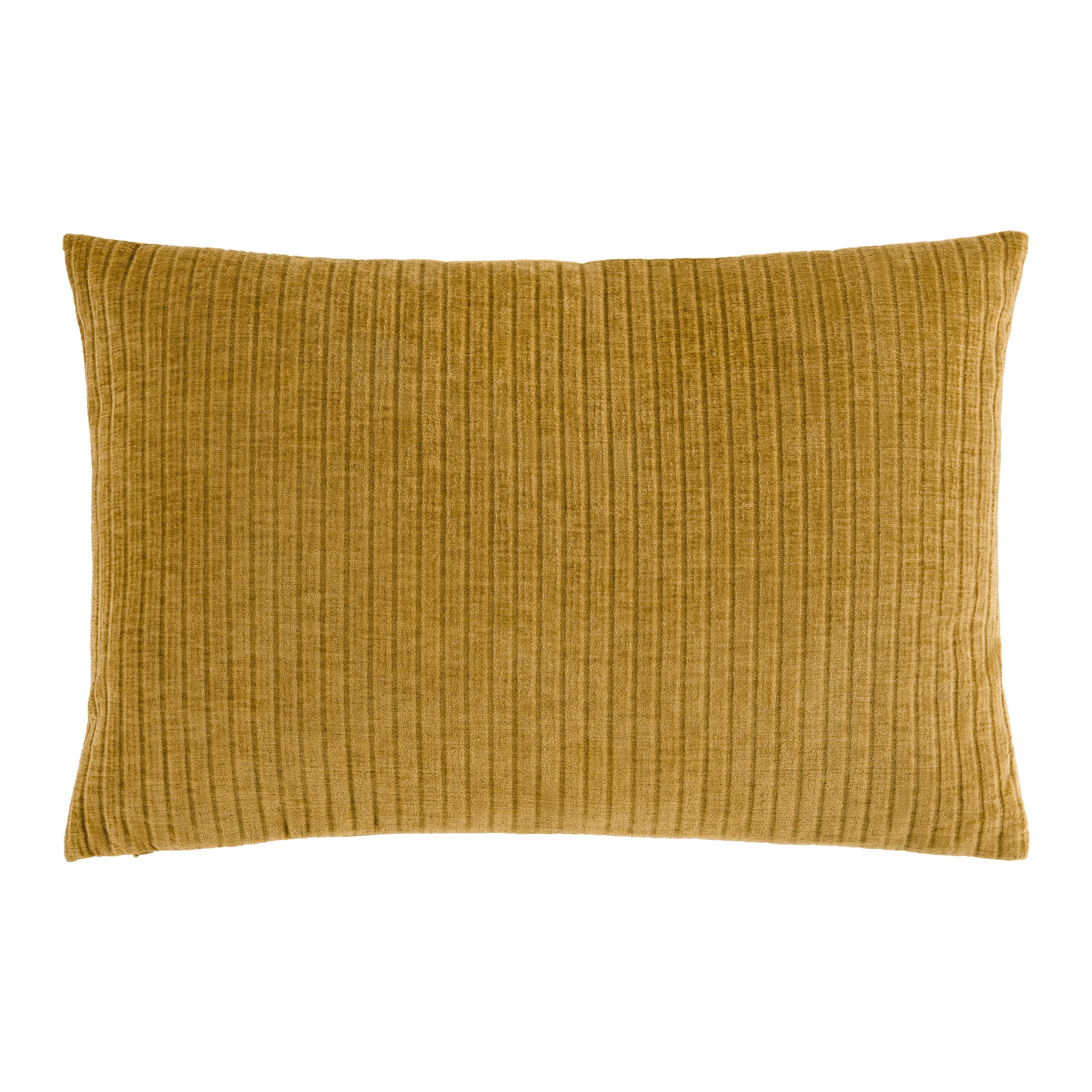 PRYDNADSKUDDE PABLO - guldfärgad, Modern, textil (40/60cm) - Premium Living