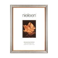 RAMKA NA ZDJĘCIA 6652002 - kolor srebrny, Basics, drewno (50/70cm) - Nielsen