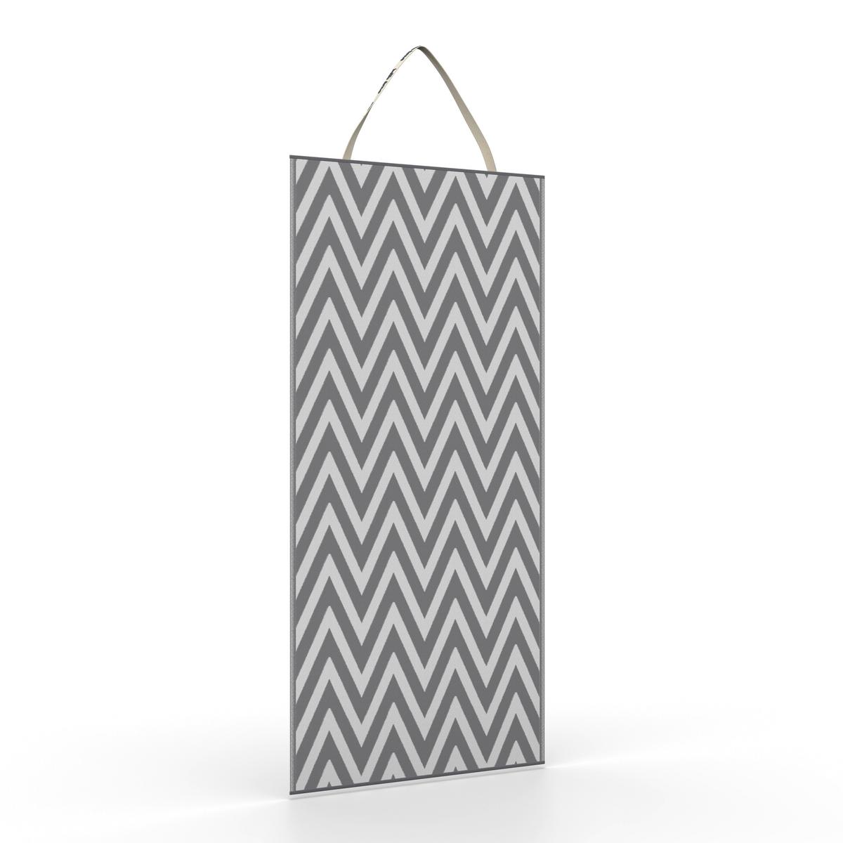 Strandmatte Riya Hellgrau ca. 70x170 cm - Hellgrau, MODERN, Kunststoff/Textil (70/170cm) - Bessagi Garden