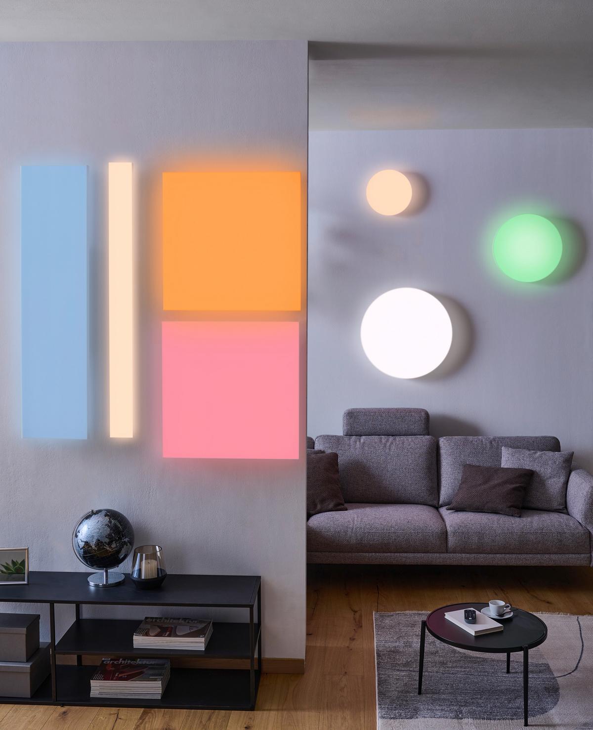 LAMPA SUFITOWA LED 900061* TURCONA-Z - biały, Design, tworzywo sztuczne/metal (120/30/5cm) - Eglo