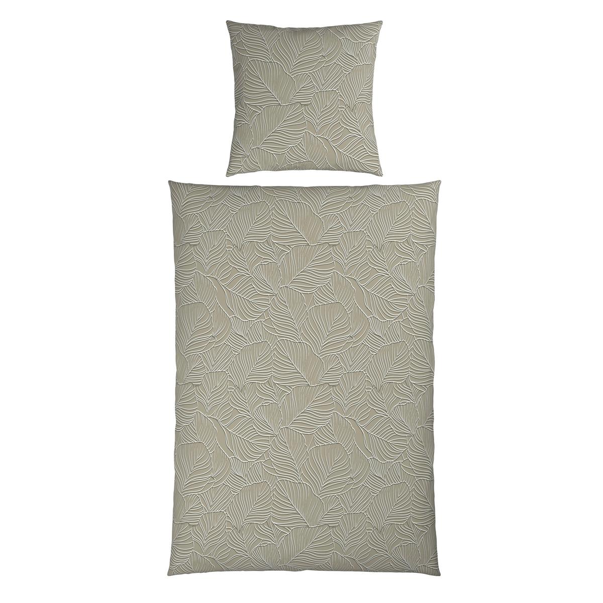 Bettwäsche Chloe Smaragdgrün ca. 135x200cm - Smaragdgrün, Textil (135/200cm) - Mömax