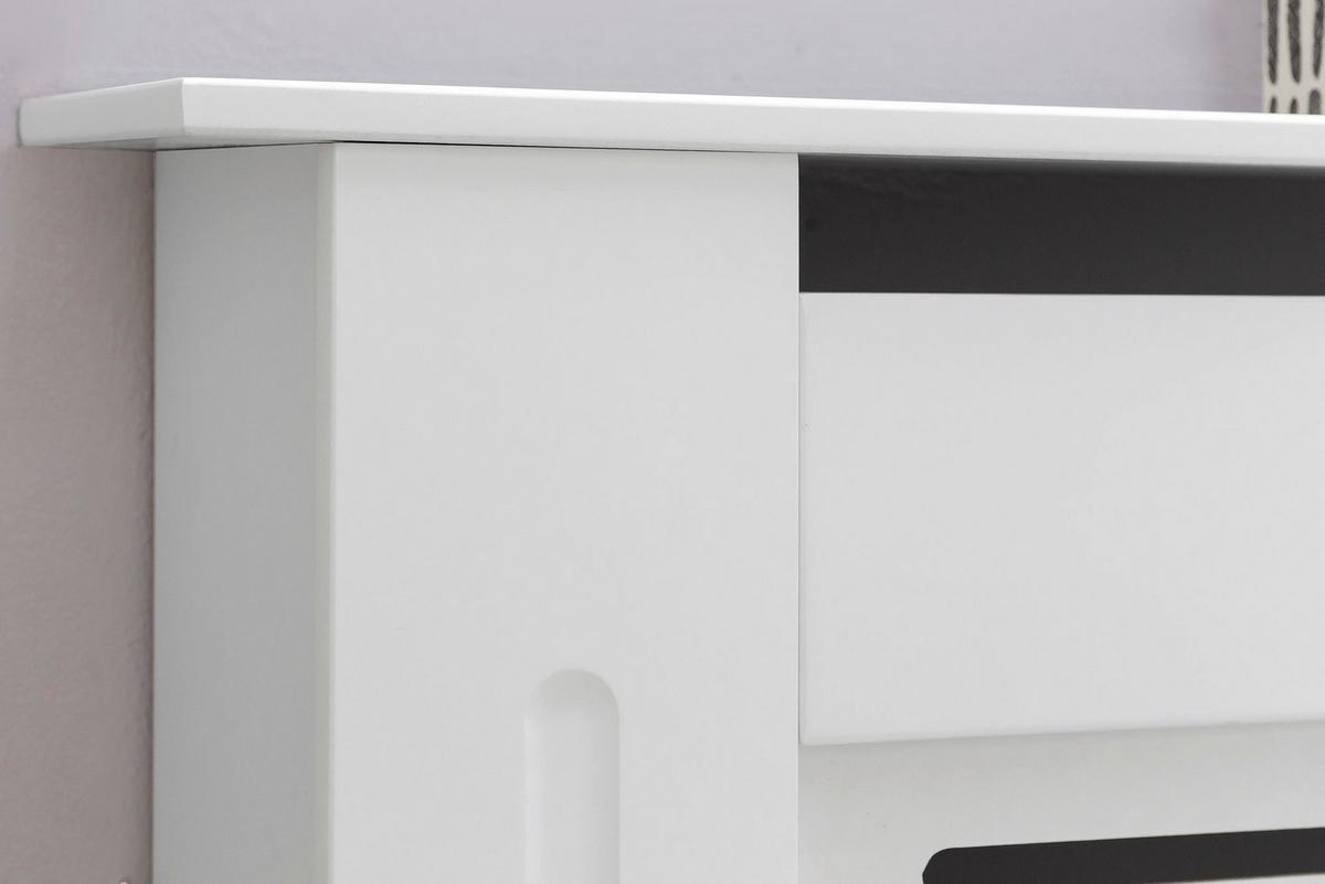 Stenska Dekoracija Wohnling - bela, Moderno, leseni material (152/83/19cm) - MID.YOU