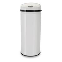 Coș gunoi Sensor cca. 42 l - alb/negru, Trend, plastic/metal (31/31/79,5cm) - Echtwerk