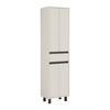 ARMOIRE HAUTE SOPHIA -EXKLUSIV- - noir/cachemire, MODERN, matériau en bois (50/190/33cm) - Mömax