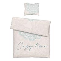 BETTWÄSCHESET KUSCHELZEIT - Beige, Konventionell, Textil (160/210cm) - Modern Living