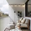 LED-UTOMHUSLAMPA AUSI - antracit, Modern, metall/plast (22/22/130cm) - Modern Living