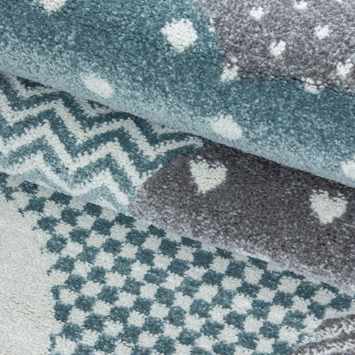 Kinderteppich Bambi Blau ca. 120x170 cm - Blau, Trend, Textil (120/170cm) - Ben'n'jen