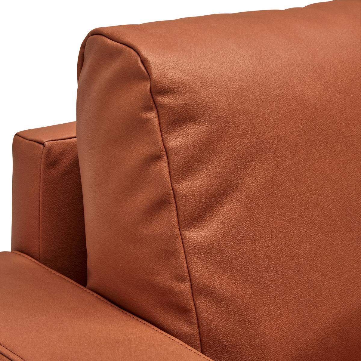 Dvosjed Custom - boje hrđe/crna, Moderno, tekstil/metal (150/85/92cm) - Mömax