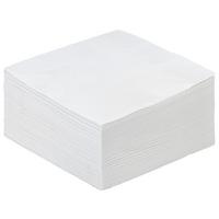 Serviette Kamilla in Weiss - Weiss, Konventionell, Papier (40/40cm) - Based